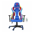 Silla Tipo Escritorio CH-128 Linea Gamer Marvo - Azul