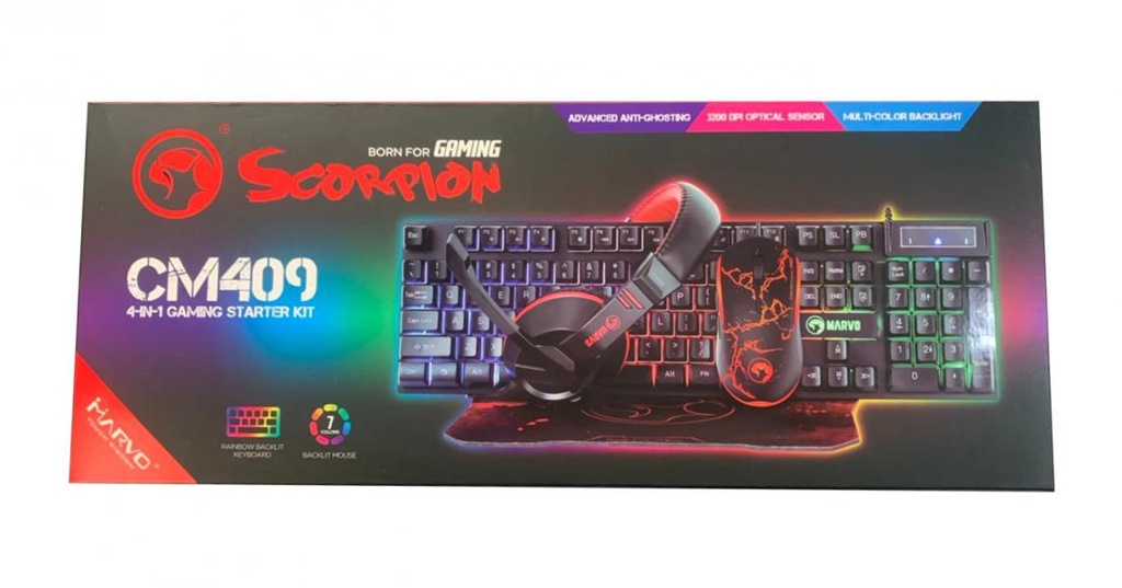 Set Linea Scorpion CM409 Marvo - Sp