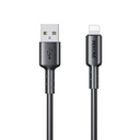 CABLE USB LIGHTNING  MODELO S-15  PZX BLANCO