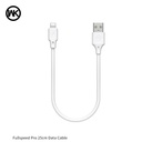 CABLE USB LIGHTNING  MODELO S-15  PZX BLANCO