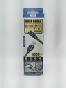 Cable USB Lightning RC-138I Serie Suji PRO Remax - Negro