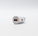 Cargador Carro C313Q Ldnio - Lighthing Blanco
