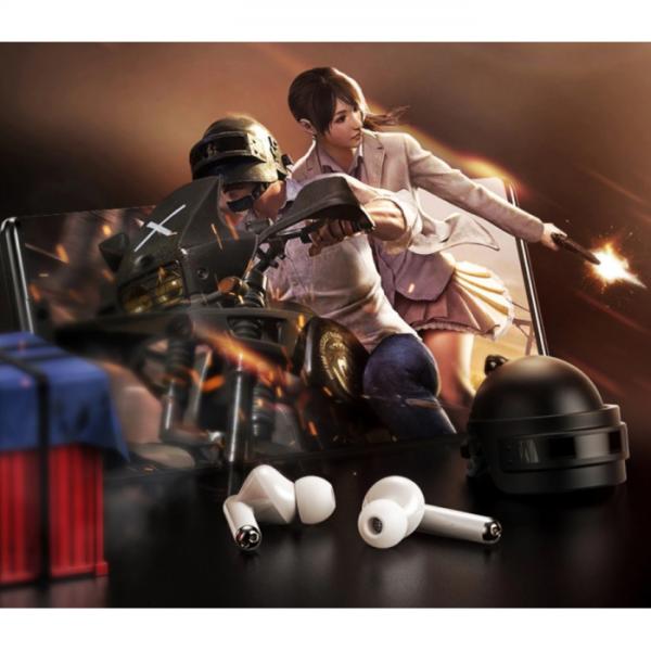 Audifono Manos Libres Bluetooth LP1 Lenovo - Blanco Negro