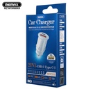 Cargador Cubo Carro RCC231 Serie Chanyo Remax - Blanco