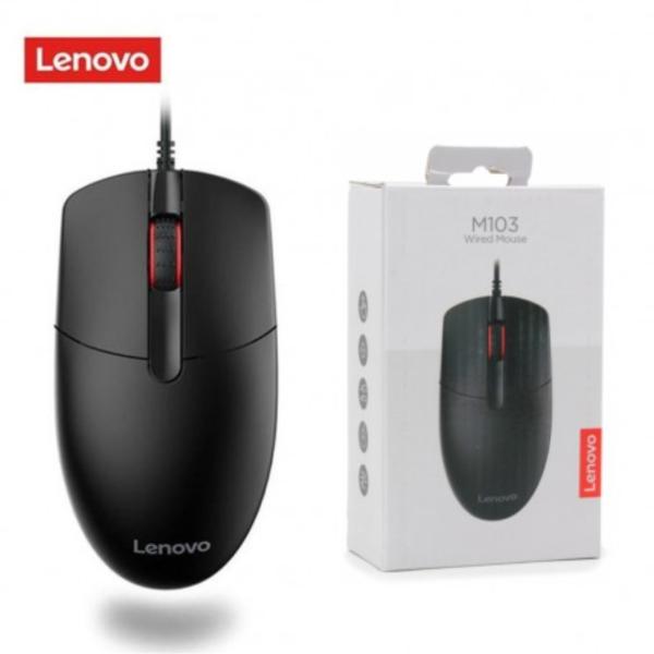 Mouse M103 Lenovo - Negro