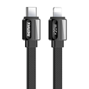Cable USB Tipo C a Lightning Serie Platinum PRO RC-C050C-L - Negro