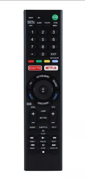 Control Pantalla Smart Tv Sony RMF-TX200U Sin Voz - B.aaa