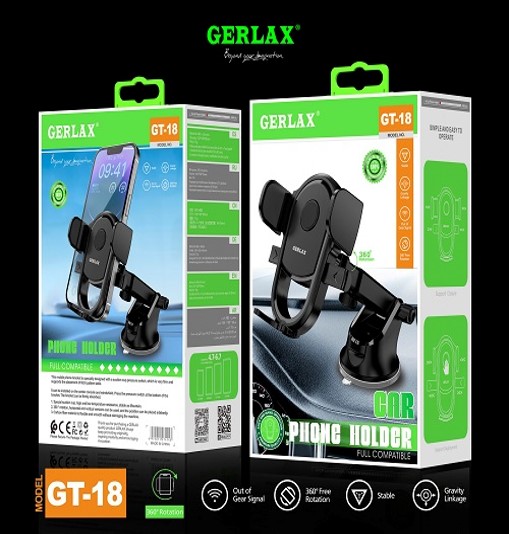 Holder GT-18 Gerlax - Negro