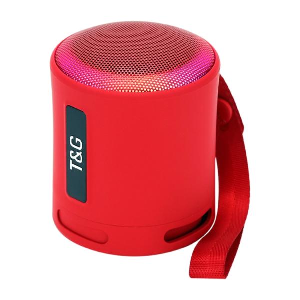 Parlante Bluetooth TG-373 T&g Negra - Roja