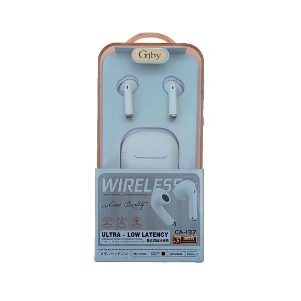 Audifono Manos Libres Bluetooth CA-137 - Blanco