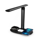 Cargador Inalambrico y Lampara Escritorio WY-02 - Negro