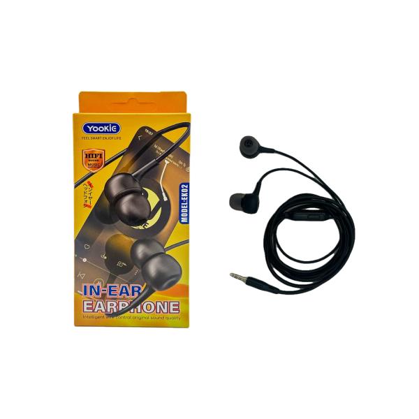 Audifono Manos Libres EK02 Yookie - Negro