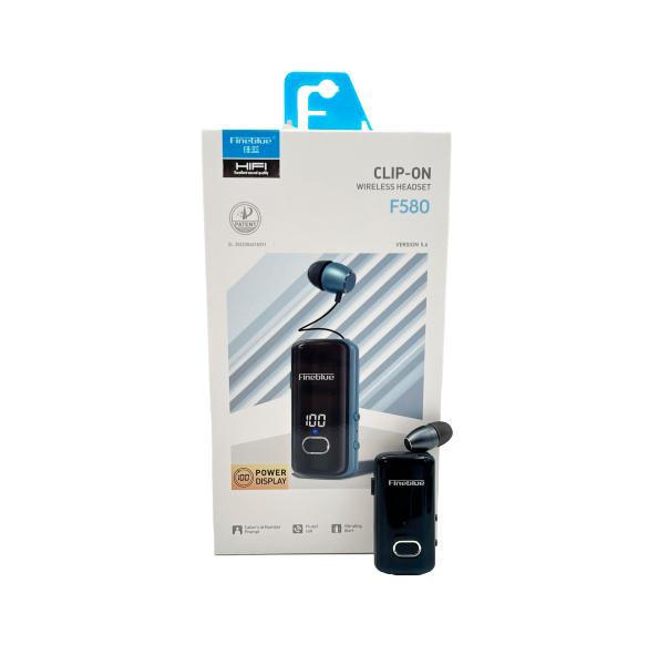 Audifono Manos Libres F580 Fineblue - Negro
