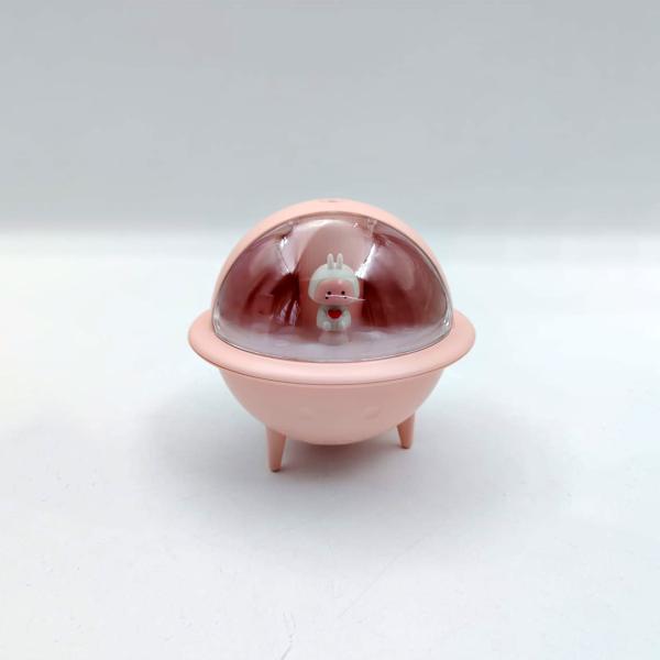 Difusor KP-JS113 Nave Espacial - Blanco Rosado