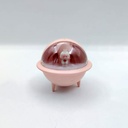 Difusor KP-JS113 Nave Espacial - Blanco Rosado