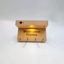 Lampara con Llavero y Sensor de Movimiento - NO-HB049 Madera Claro