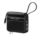 Bateria de Emergencia Serie Ruoliang RPP-588 15.000 Mah Remax - Negra