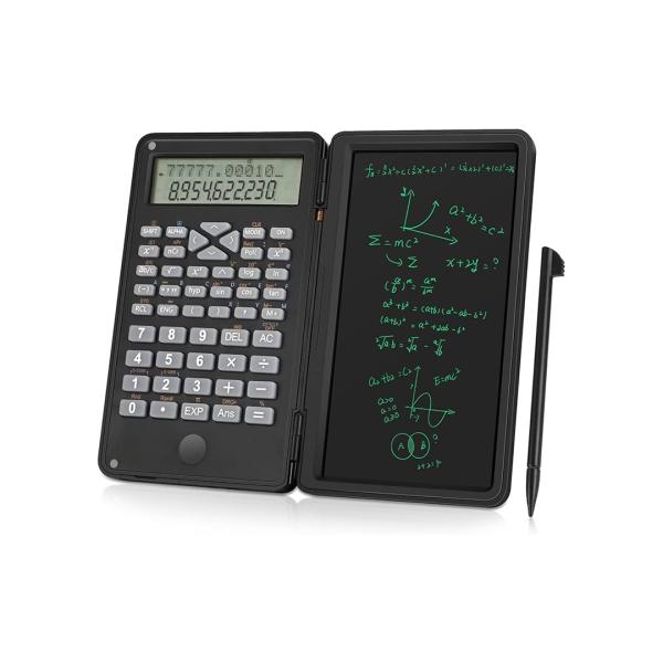 Calculadora Cientifica con Tableta para Apuntes Electronica ZH-69 - Negra