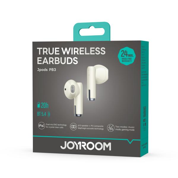 Audifonos Manos Libres Bluetooth JR-PB3 Joyroom - Beige