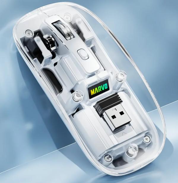 Mouse Inalambrico M810W Marvo - Blanco