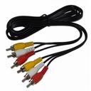 Cable 3 Rca Audio Video Dvd 1.5 M