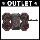 Ventilador Linea Scorpion FN-41 Outlet - Luz Roja