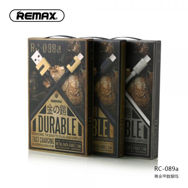Cable USB Tipo C RC-089A Metal Remax - Negro