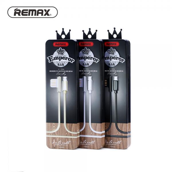 Cable USB Tipo C RC-054A Emperor Series Remax - Negro