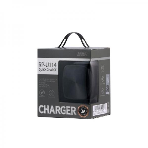 Cargador Cubo Casa RP-U114 Remax - Negro