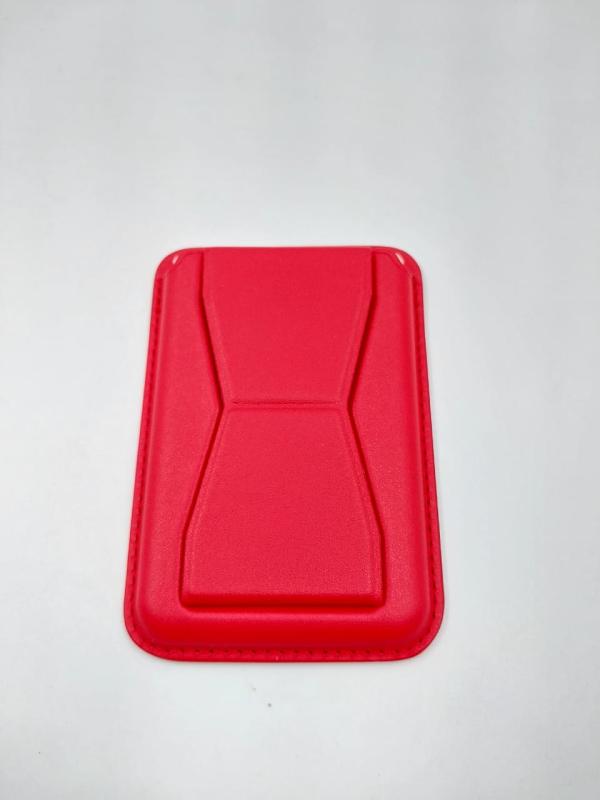 WALLET MAGSAFE CON SOPORTE ROSADO