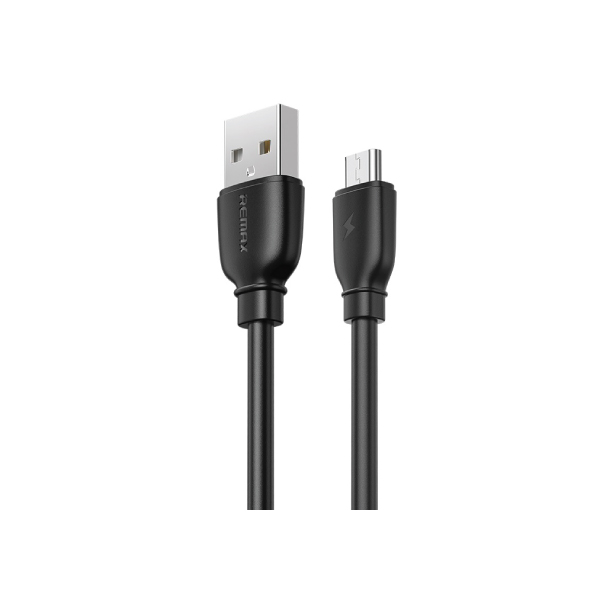 Cable USB Micro B RC-138M Serie Suji PRO Remax - Negro