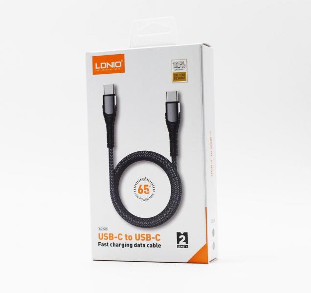 Cable USB Tipo C Pd LC102 Ldnio - Negro