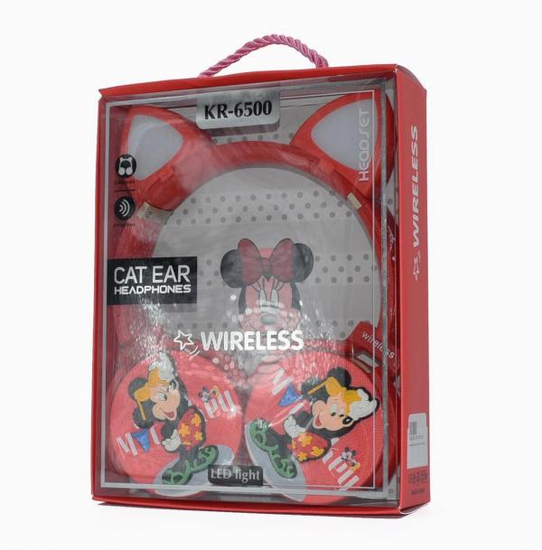 Audifonos Manos Libres Bluetooth KR-6500 Karler - Mickey Lentes