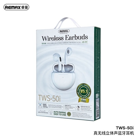 Audifonos Manos Libres Bluetooth TWS-50I Remax - Blanco