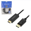 Cable Display Port a HDMI OTN-DP303 Onten - 1.8m Negro