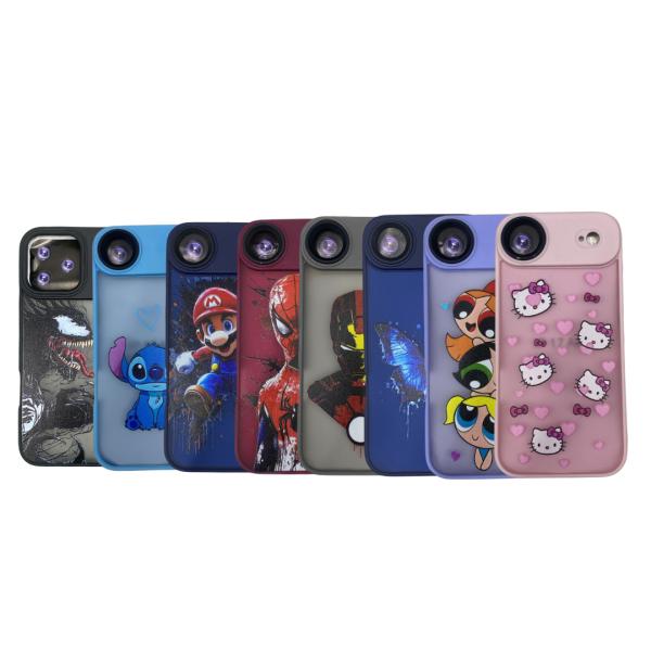 ESTUCHE CON DISEÑO Y CORREA  IPHONE 11