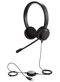 HEADSET JABRA EVOLVE 20 STEREO UC USB-A
