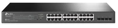 Switch Smart Gigabit PoE+ de 24 Puertos con Ranuras SFP JetSteam