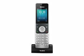 Yealink W76P Teléfono inalámbrico IP DECT W56H con PSU y base W70B. Pantalla a color 2,4'' 240x320, 10 portátiles por base, 20 l