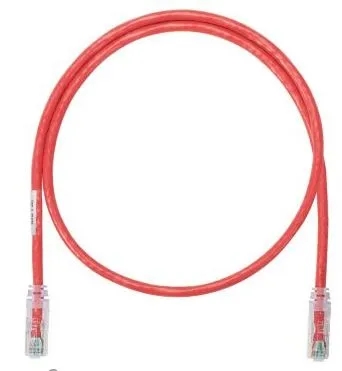 PATCH CORD PANDUIT PATCH CAT6 7FT UTP RED