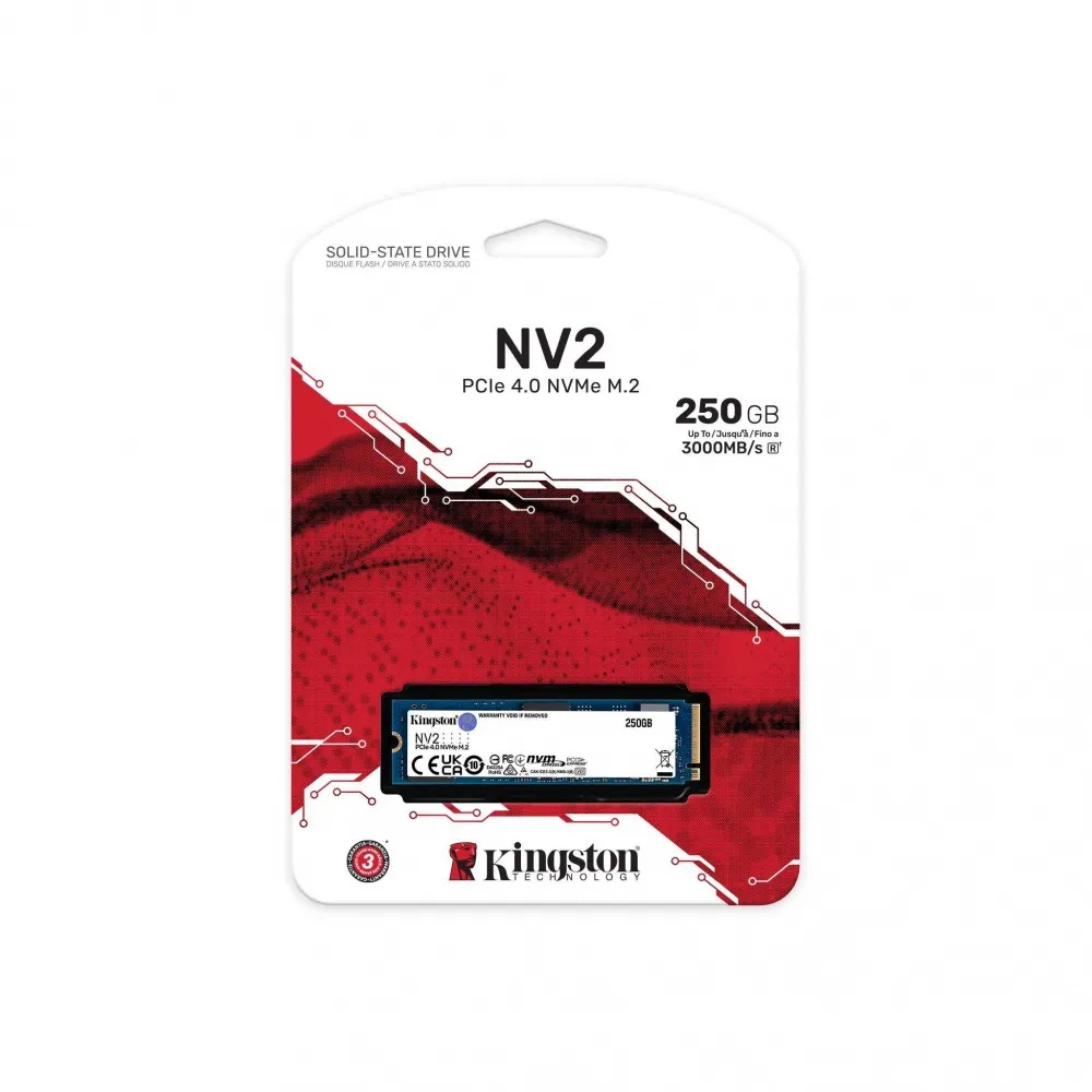 SSD NV2 256GB M.2 NVME KINGSTON