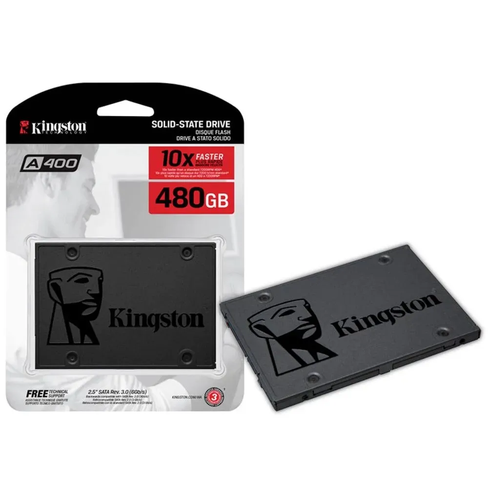 SSD 480GB A400 SATA3 2.5 KINGSTON 7MM