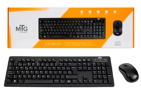 TECLADO + MOUSE COMBO INALAMBRICOS MTG