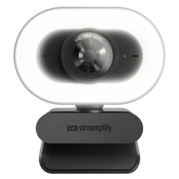 Camara Web Streamplify Cam PLUS-FHD-2M60-LIGHT-BK 1080P Full HD USB-A Spcw-clfh221.11 - Negro
