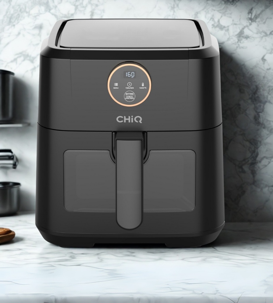 CHIQ freidora de Aire 5L Digital tactil con ventana  - CQXAF05N1TWA1B