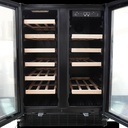 CHIQ vinera 40 botellas 4,2 PC y 2 zonas enfriamiento independientes CQRW40Y1AMD1B7V