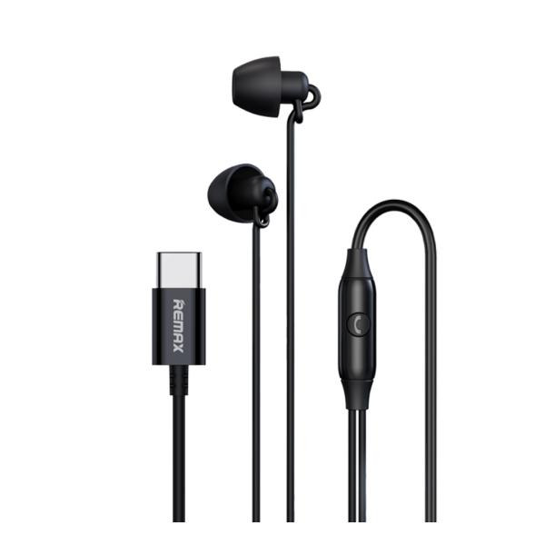 Audifonos Manos Libres Tipo C RM-208A Remax - Negro