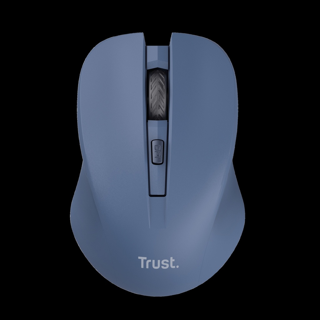 Trust Mouse Inalambrico Eco Color Azul Silencioso - 25041