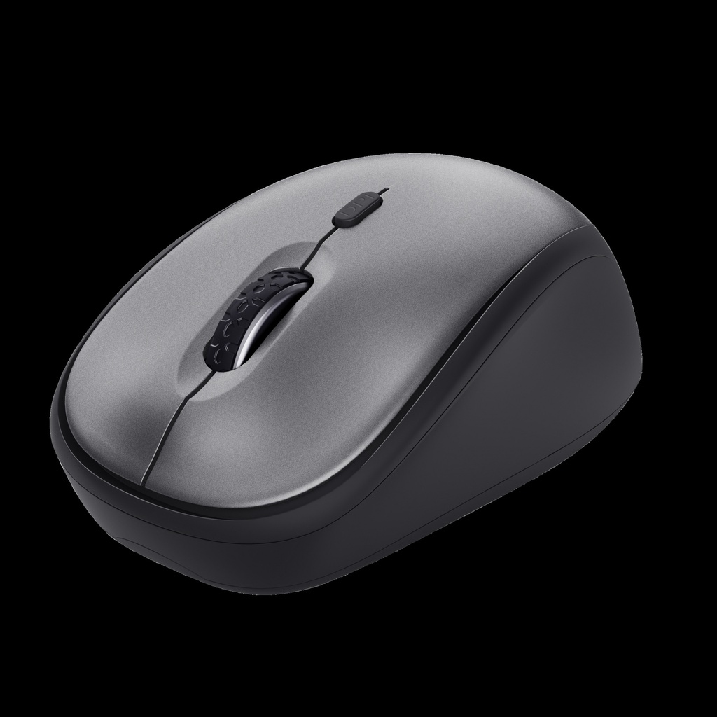 Trust Mouse Inalambrico Eco Color Negro - 24549