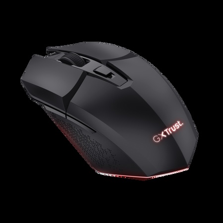 Trust mouse gaming inalambrico GXT 110 Felox recargable con iluminación LED multicolor negro - 25037